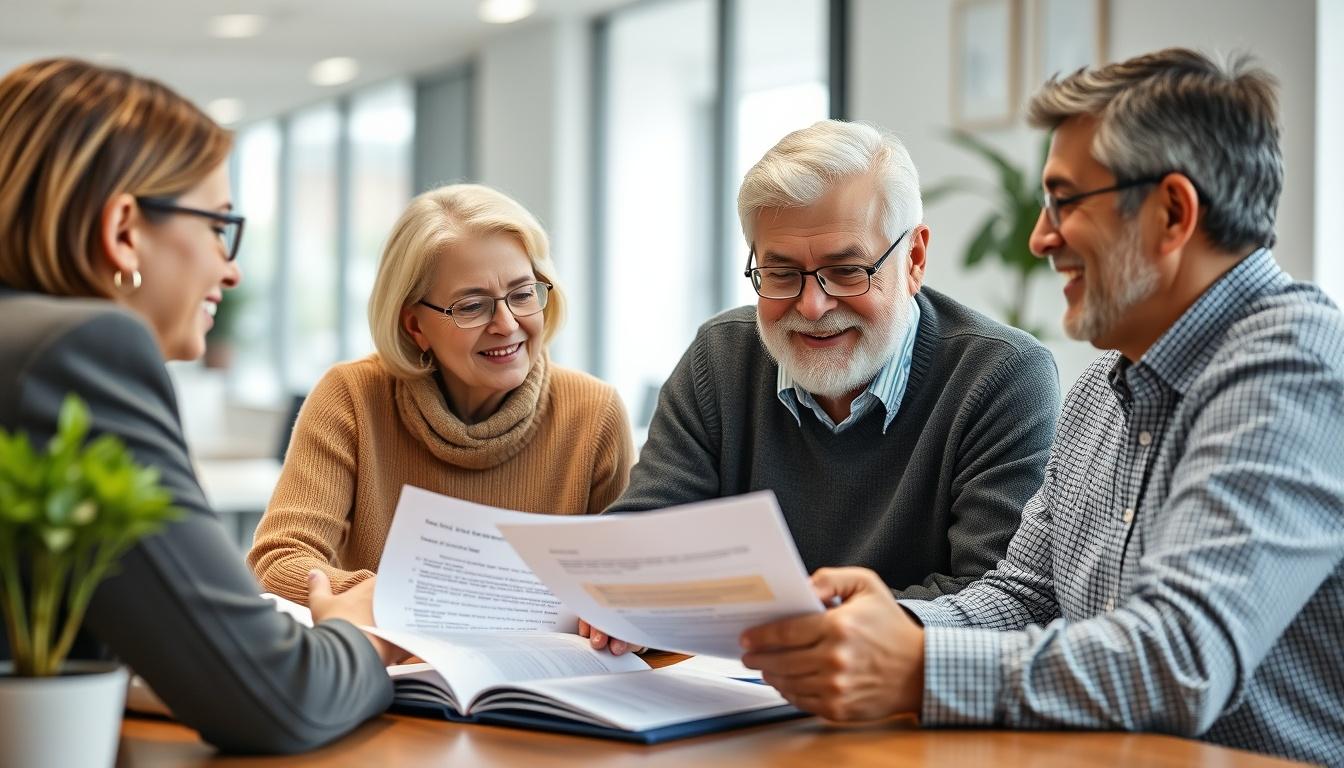Planung für Pre-Rentner